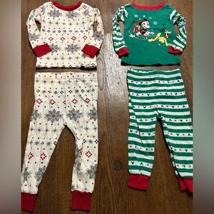 Two Christmas Pajama Sets